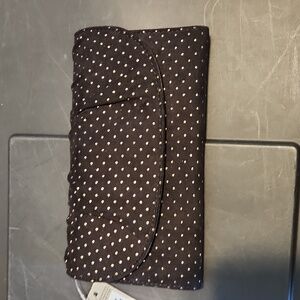 APT. 9 FAUX SUEDE MICRODOT LONG WALLET / MINI TRIFOLD COMBO NWT